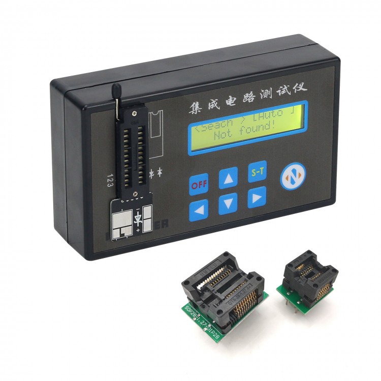 Integrated Circuit Tester Digital IC Tester with Sockets for Logic Chip