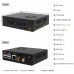 DACPi DAC Audio Player Kit Audio Decoder w/ NUC Style Aluminum Alloy Case for Raspberry Pi 4 Model B