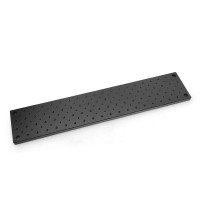 500x100x12mm/19.7x3.9x0.5" Dual-density Optical Breadboard Aluminum Alloy for Optical Experiments