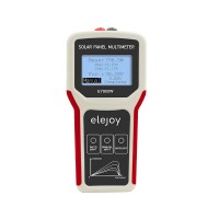 EY800W Solar Panel Multimeter 5-800W Solar Panel Tester Backlit LCD Automatic Manual MPPT Detection