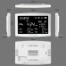 White WiFi Multifunctional Air Quality Detector for CO2 / PM2.5 / PM10 / HCHO / TVPC / Temperature / Humidity Detection