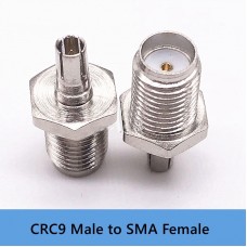 1PCS High Quality SMA Adapter SMA Female Connector to CRC9 Male Connector RF Adapter for 4G Network Card Antenna Adapter
