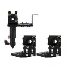 E Series CO2 Laser Head + 2pcs 2nd Laser Mirror Mounts to Replace Engraver Cutting Machine Parts