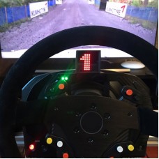 Simplayer SIM Racing Dashboard Dash Screen Display for Thrustmaster TSPC/TGT Steering Wheel