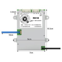 7S to 16S 40A (Peak 90A) Lithium Battery Protection Board w/ 3.8" LCD for Electric Vehicle Batteries