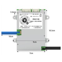 7S to 16S 80A (Peak 150A) BMS Lithium Battery Protection Board for Electric Vehicle Lithium Battery