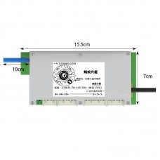 Double-layered 10-24S 80A (Peak 150A) BMS Lithium Battery Protection Board without LCD Screen