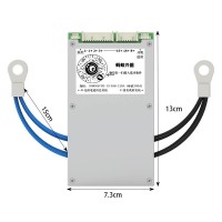 13S-18S 120A (Peak 300A) BMS Lithium Battery Protection Board with 3.8 Inch LCD Screen Display