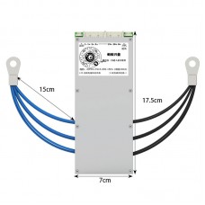 8S-20S 180A (Peak 400A) BMS Lithium Battery Protection Board with 3.8 Inch LCD Screen Display