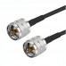 0.3M UHF Male Connector to UHF Male Connector Adapter Cable RG58 Feeder Line RF Coaxial SL16 Extender Cable