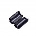 7mm Black Ferrite Choke Balun for EMC Demagnetization Filter Anti-interference Device Clip-on Version