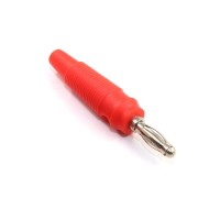 1PCS Red Pure Copper 4mm Banana Plug 32A High Current and High Voltage Cross-recess Banana Connector