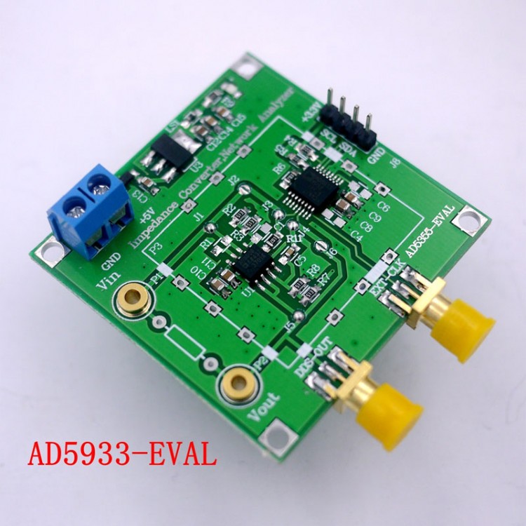 AD5933 Impedance Converter and Network Analyzer Module with 1M Sampling ...