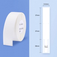 65PCS White Cable Label Self-adhesive Paper Sticker for Wireless Portable Pocket Printer D11/D110/D101