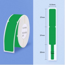 65PCS Green Cable Label Self-adhesive Paper Sticker for Wireless Portable Pocket Printer D11/D110/D101