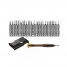 25PCS Screwdriver Sets Omnipotent Repair Tool for Electronics Maintenance with Aluminum Handle and Carbon Steel Head