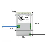 8S-22S 40A (Peak 90A) BMS Lithium Battery Protection Board with New 2.4 Inch LCD Display Screen