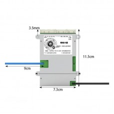 8S-22S 40A (Peak 90A) BMS Lithium Battery Protection Board with New 2.4 Inch LCD Display Screen