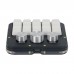 HamGeek Macro Custom Keyboard Mechanical Keyboard (Black Shell & RGB Light) with 15 Keys + 3 Knobs