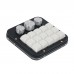 HamGeek Macro Custom Keyboard Mechanical Keyboard (Black Shell & RGB Light) with 15 Keys + 3 Knobs