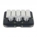 HamGeek Macro Custom Keyboard Mechanical Keyboard (Black Shell without Light) with 15 Keys + 3 Knobs