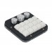 HamGeek Macro Custom Keyboard Mechanical Keyboard (Black Shell without Light) with 15 Keys + 3 Knobs