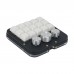 HamGeek Macro Custom Keyboard Mechanical Keyboard (Black Shell without Light) with 15 Keys + 3 Knobs