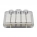 HamGeek Macro Custom Mechanical Keyboard (Transparent Acrylic Shell without Light) 15 Keys + 3 Knobs