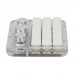 HamGeek Macro Custom Mechanical Keyboard (Transparent Acrylic Shell without Light) 15 Keys + 3 Knobs