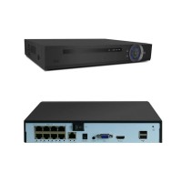4K 8CH HD POE NVR H.265+ 48V Network Video Recorder Supports 8*8.0MP Video Input for Network Cameras