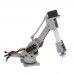 ABB 6DOF Industrial Robot Mechanical Arm Alloy Robotics Arm Rack with Servos for Arduino Assembled