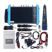 IPC9800Plus MOVT 7" IP CCTV Tester Monitor IP Camera Tester H.265 4K Video Testing Support ONVIF Wifi POE Android System