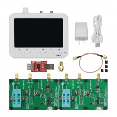 Crystal Oscillator Tester High & Low Frequency + FC-4000 Frequency Meter 50Hz-4GHz AT Command Version