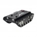 WT-200s Upgraded RC Tank Chassis Metal Track Tank Load 30KG Shock Absorber (Ready To Use Version)