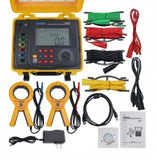 ETCR3200C 250MA 300KΩ Double-Clamp Earth Resistance Tester Multifunctional Ground Resistance Tester