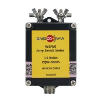 BASICQWW CQW-50005T QRP Balun 500W 1:1 Balun 1.8-54MHz HF Shortwave Current Antenna Balun