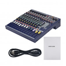 EFX8 8-channel Audio Mixer Mixing Console Quality Stage Effect for Professional Stage Performance