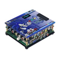 HamGeek GBSC Converter GBS Control Retro Video Game Signal Converter Game Accessory (Button Version)