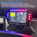 4 Inch RGB LCD Dashboard Dash Screen SIM Racing Wheel Accessory Suitable for Simagic Fanatec Moza