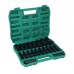 20PCS Impact Socket Set Metric Long Hex Socket Set with Plastic Storage Box for Electric Wrenches