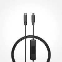 High Quality 1.5M Deep Gray 100W Data Cable Real-time Power LCD Display with Dual Type-C Interface