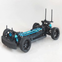 1:10 HSP Unlimited 94123 Drift Car Finished Version RTR Kit Empty Frame with Plastic Chassis and RC Tyre