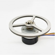 95mm Optical Encoder Brushless DC Motor Inertia Wheel Module Kit High Quality Built-in Driving Motor Robotic Accessory