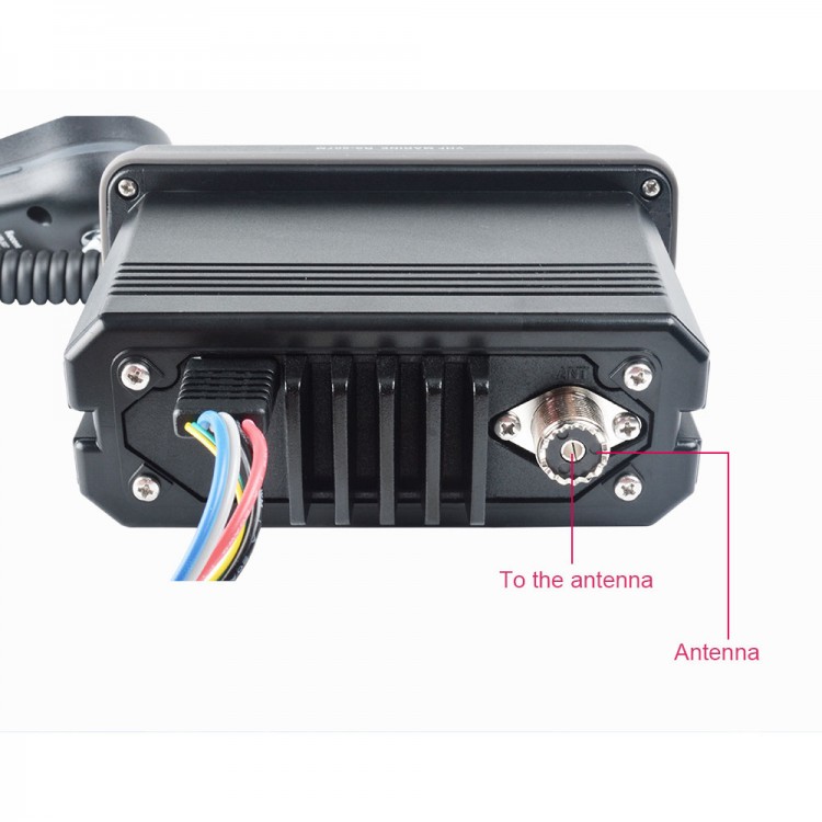 RS507MG 25W VHF Mobile Transceiver Marine Transceiver with Builtin