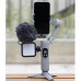 AOCHUAN SMART X 3-axis Phone Stabilizer Phone Gimbal w/ Fill Light for Vlog Live Streaming Recording
