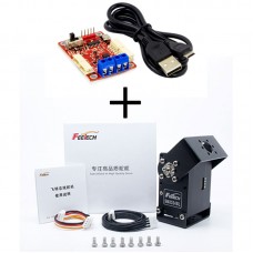 FEETECH SM8524BL 24V 85KG High Torque Servo RS485 360-Degree Bus Servo Steel Gears + Debugger Board