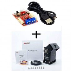 FEETECH SM8512BL 85KG 360-degree Bus Servo RS485 Metal Dual Shaft Servo w/ URT-1 Debugger Board