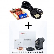 FEETECH SM45BL 45KG Bus Servo 360-degree Servo (for Modbus-rtu Protocol) with URT-1 Debugger Board