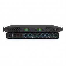 R40S 450Wx4 220V 1U Digital Power Amplifier Four Channel Amplifier Home Power Amp with Black Panel