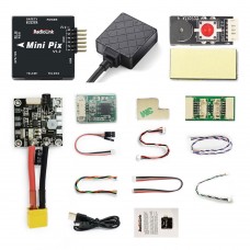 Radiolink Mini PIX + TS100 GPS Module Flight Controller for RC Car Ship Multirotor Fixed Wing Drones